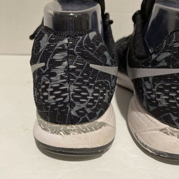 Nike Pegasus 33 Women's Size 8 Air Zoom Rostarr Running Shoes Black 859893-001 - Picture 8 of 14